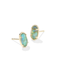 Grayson Stone Stud Earrings