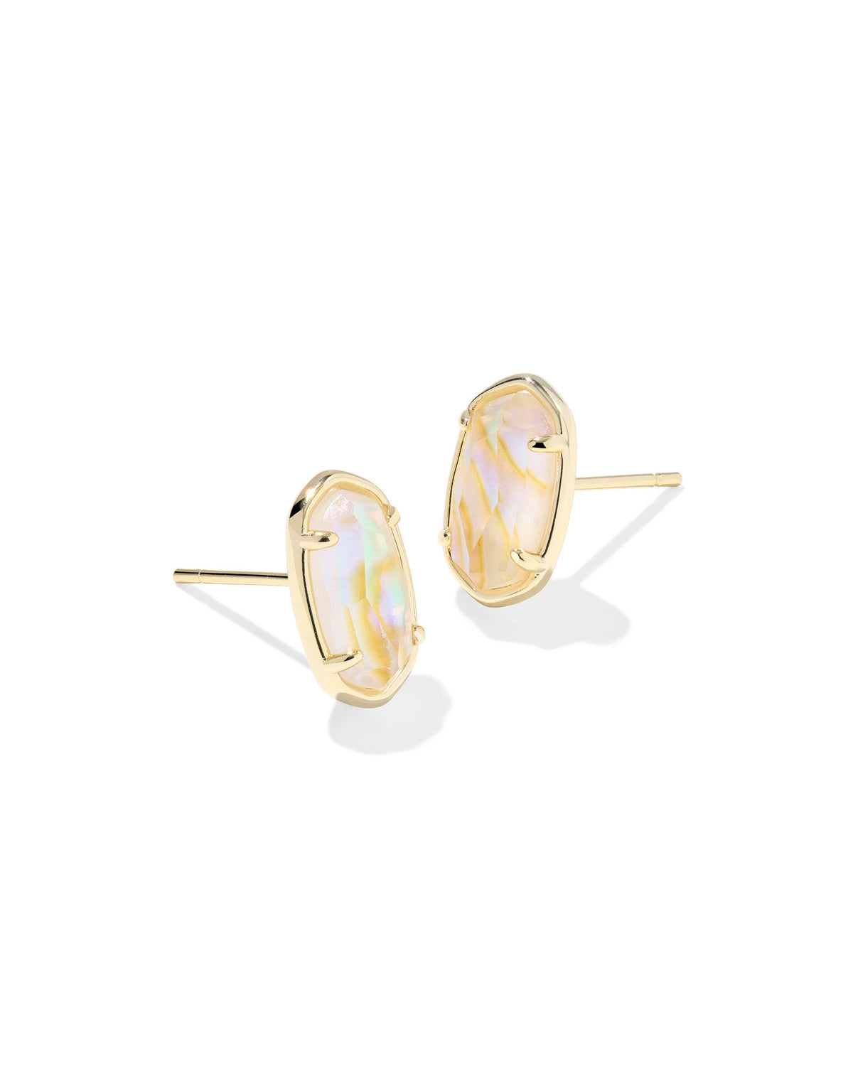 Grayson Stone Stud Earrings