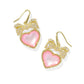 Haisley Heart Drop Earrings