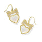Haisley Heart Drop Earrings