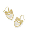 Haisley Heart Drop Earrings