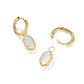 Hallie Huggie Earrings
