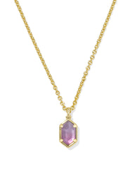 Hallie Short Pendant Necklace