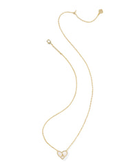 Heart Letter Short Pendant Necklace