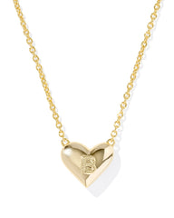 Heart Letter Short Pendant Necklace