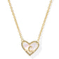 Heart Letter Short Pendant Necklace