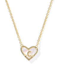 Heart Letter Short Pendant Necklace
