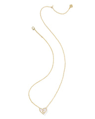 Heart Letter Short Pendant Necklace