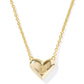 Heart Letter Short Pendant Necklace