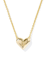 Heart Letter Short Pendant Necklace