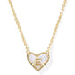 Heart Letter Short Pendant Necklace