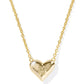 Heart Letter Short Pendant Necklace