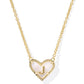 Heart Letter Short Pendant Necklace
