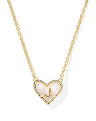 Heart Letter Short Pendant Necklace
