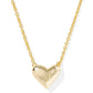 Heart Letter Short Pendant Necklace