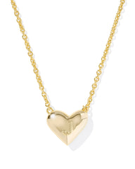 Heart Letter Short Pendant Necklace