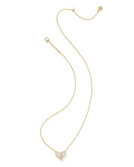 Heart Letter Short Pendant Necklace