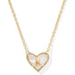 Heart Letter Short Pendant Necklace