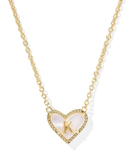 Heart Letter Short Pendant Necklace