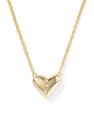 Heart Letter Short Pendant Necklace