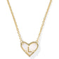 Heart Letter Short Pendant Necklace