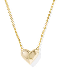 Heart Letter Short Pendant Necklace