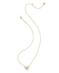 Heart Letter Short Pendant Necklace