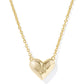 Heart Letter Short Pendant Necklace