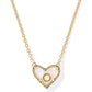 Heart Letter Short Pendant Necklace