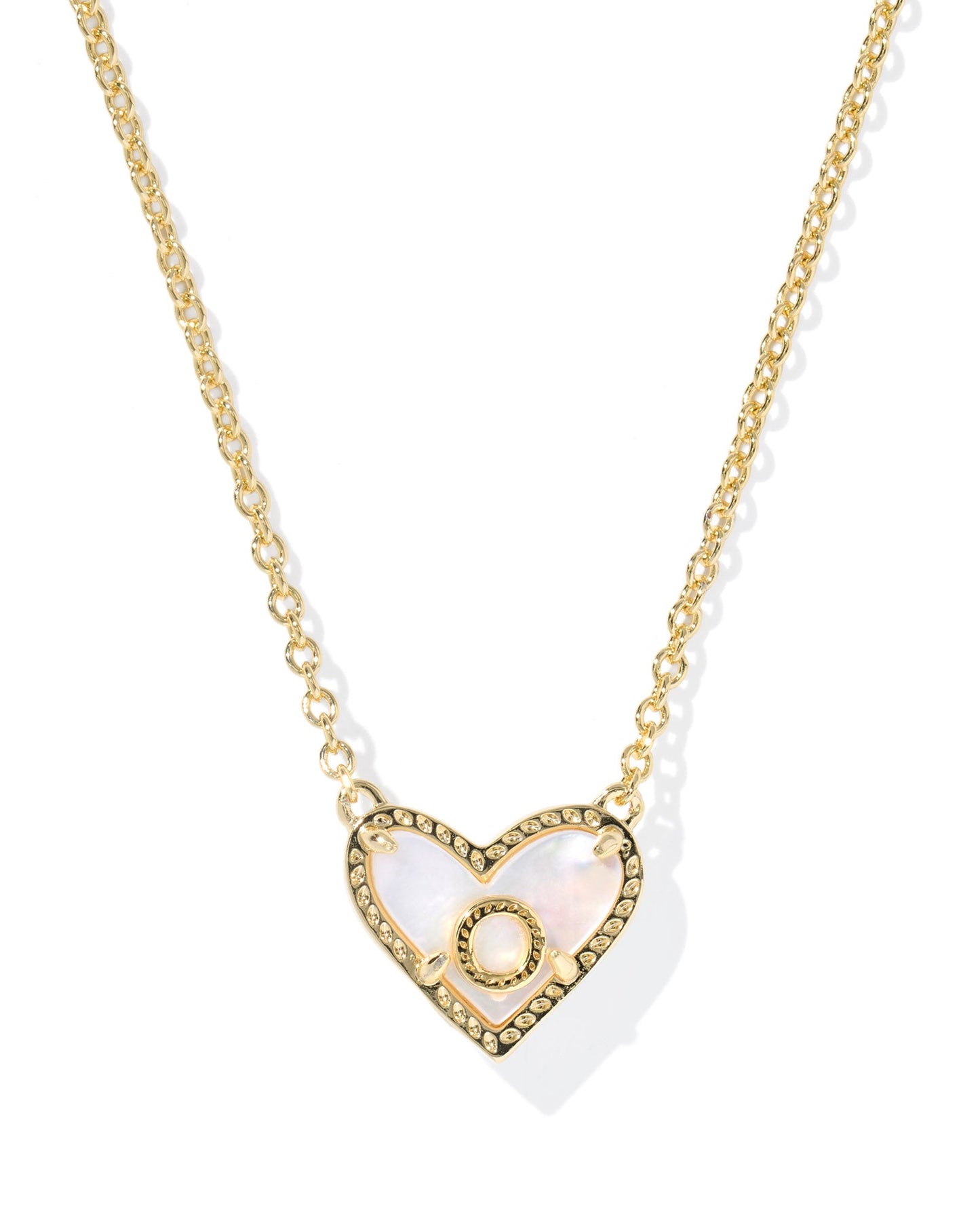 Heart Letter Short Pendant Necklace