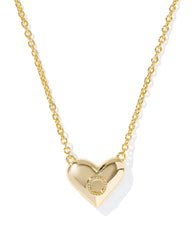 Heart Letter Short Pendant Necklace