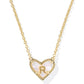 Heart Letter Short Pendant Necklace