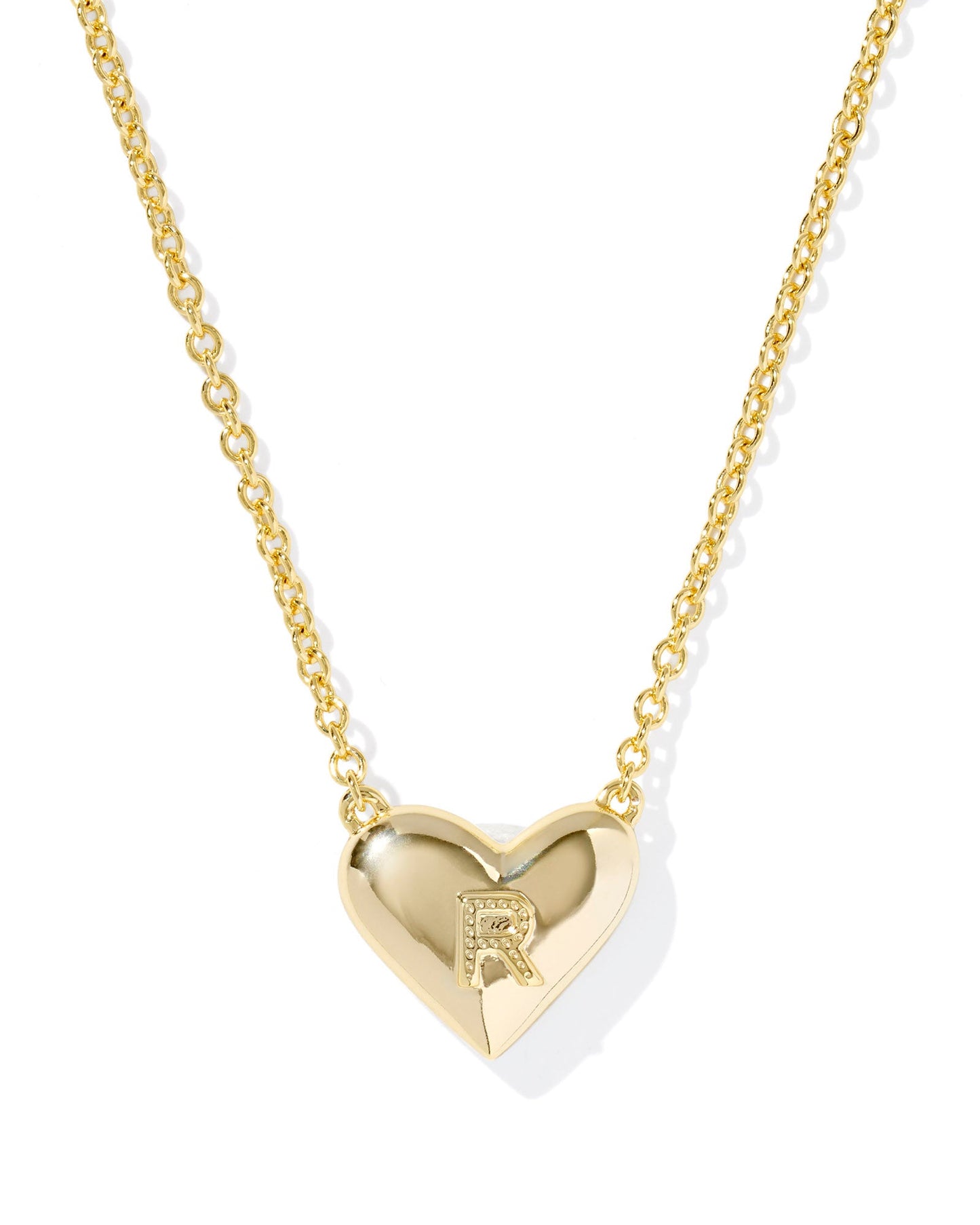 Heart Letter Short Pendant Necklace
