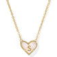 Heart Letter Short Pendant Necklace