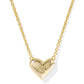 Heart Letter Short Pendant Necklace