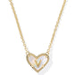 Heart Letter Short Pendant Necklace