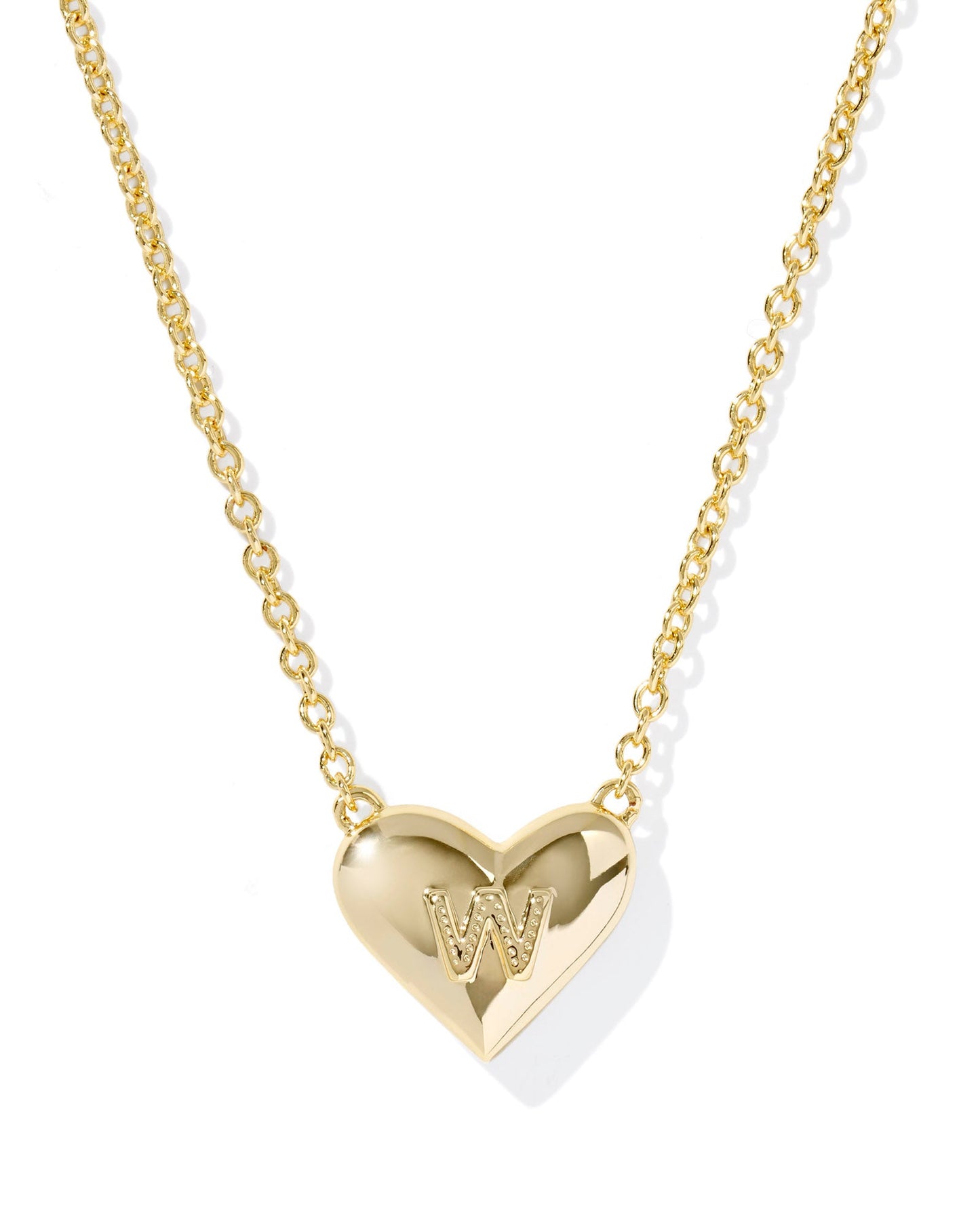 Heart Letter Short Pendant Necklace