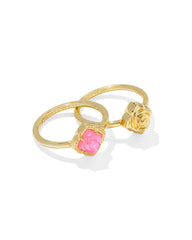 Mallory Rose Ring Set