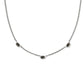 Mini Elisa Three Stone Strand Necklace