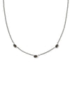 Mini Elisa Three Stone Strand Necklace