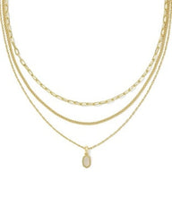 Mini Elisa Triple Strand Necklace