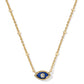 Mini Eye Short Pendant Necklace