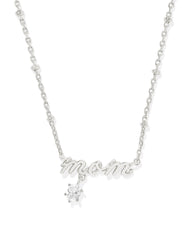Mom Crystal Short Pendant Necklace