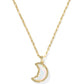 Moon Short Pendant Necklace