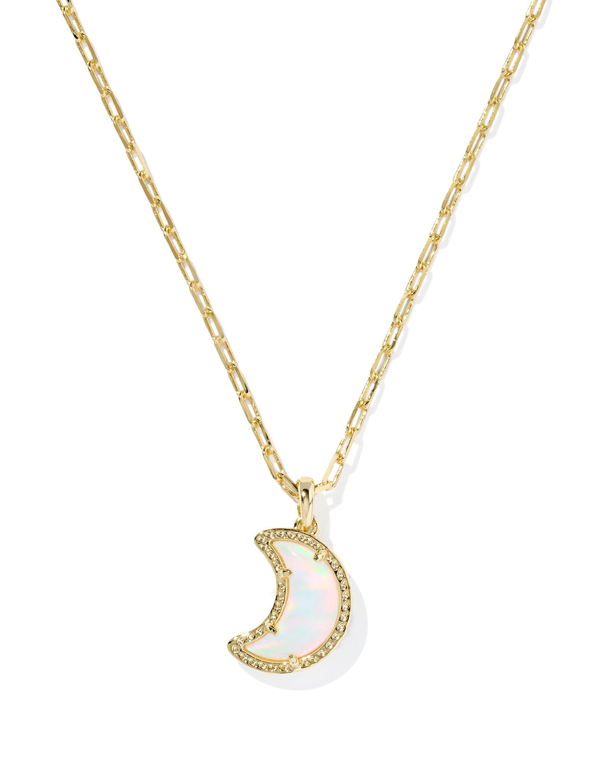 Moon Short Pendant Necklace