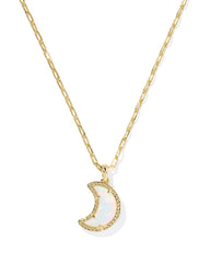 Moon Short Pendant Necklace