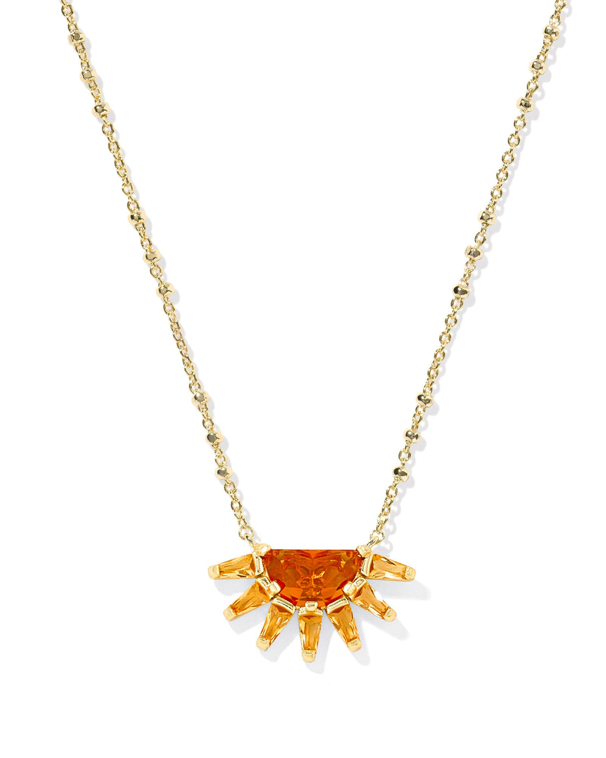 Samantha Sun Short Pendant Necklace