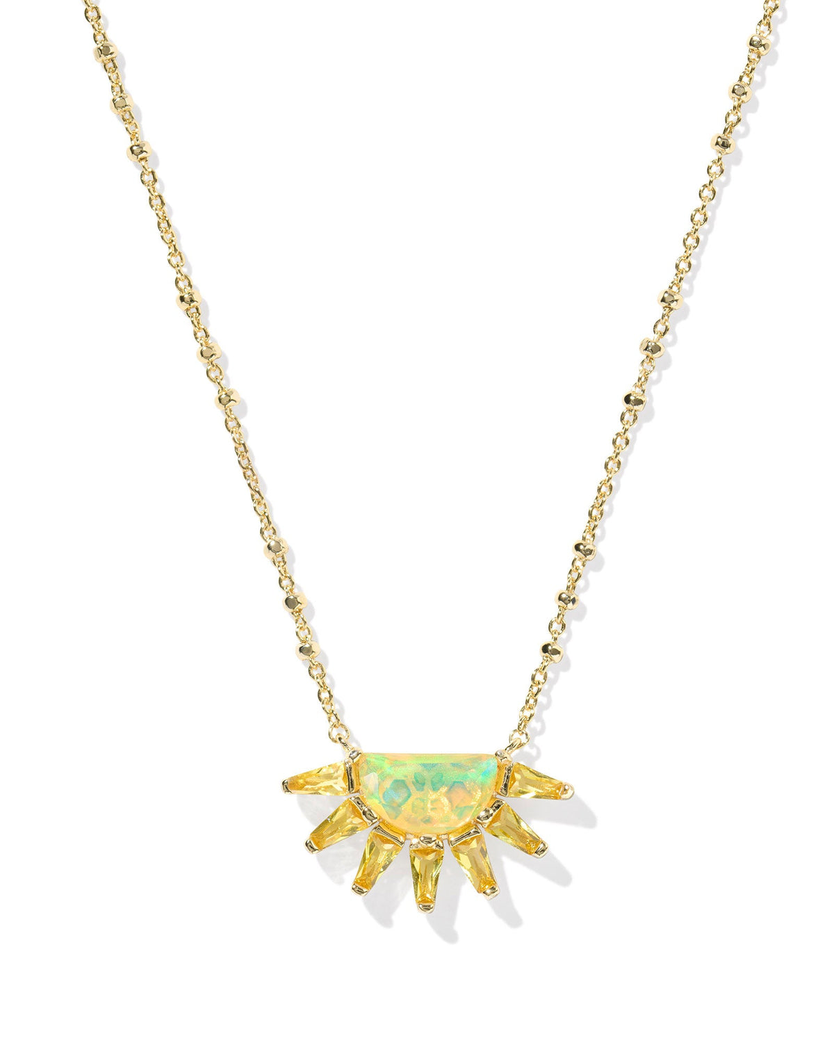 Samantha Sun Short Pendant Necklace