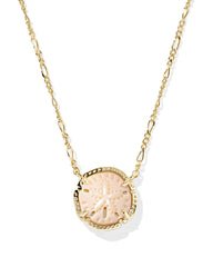 Sand Dollar Short Pendant Necklace