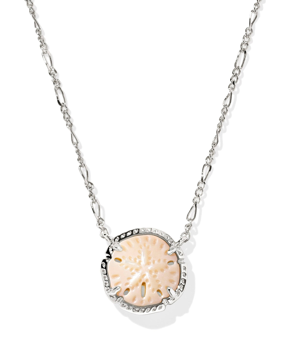 Sand Dollar Short Pendant Necklace